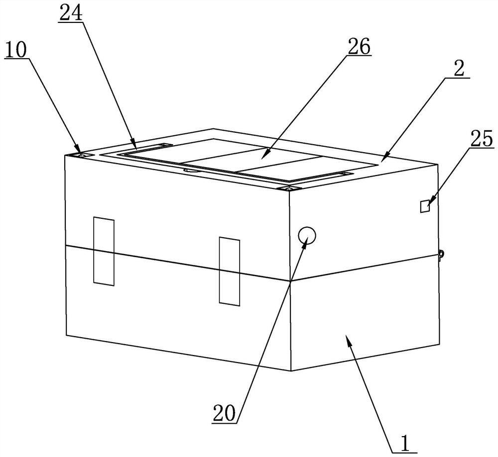 Portable practical training experimental instrument