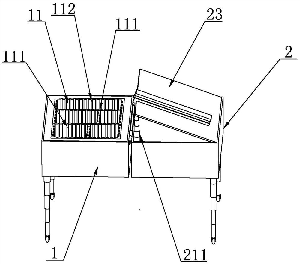 Portable practical training experimental instrument