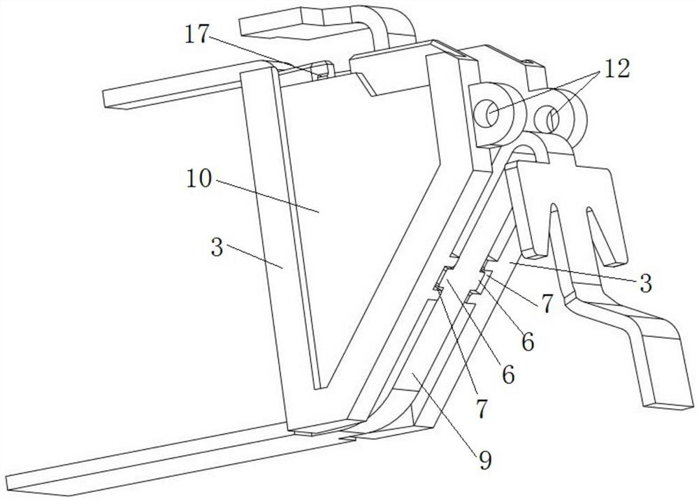 Arc extinguishing structure of miniature circuit breaker