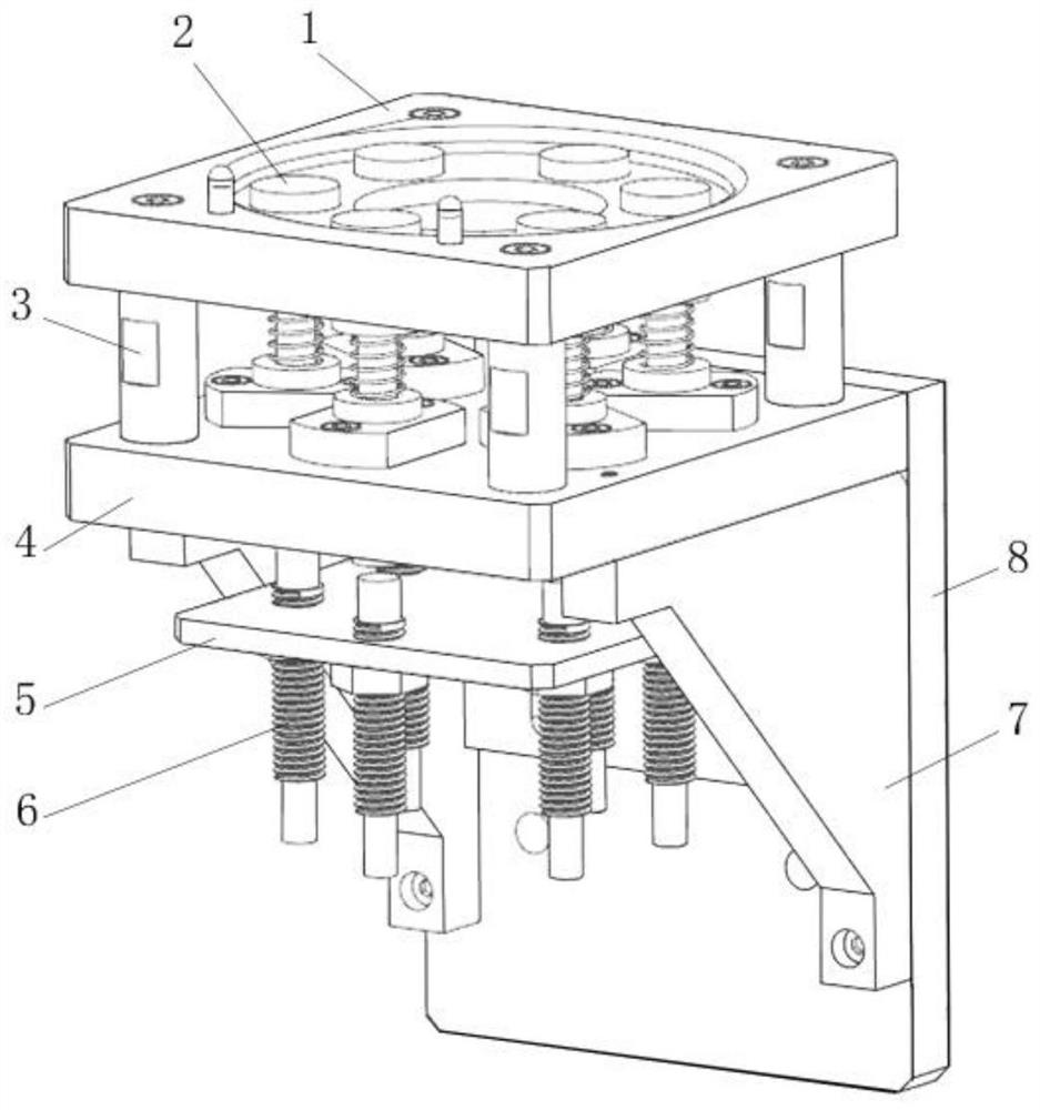 Detection device for preventing neglected loading of scroll compressor assembly orbiting scroll