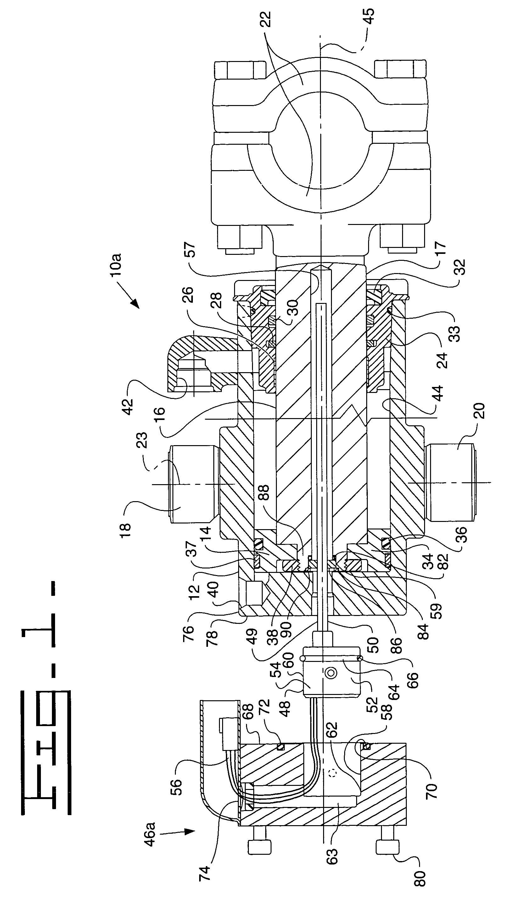 Position sensing cylinder cap for ease of service and assembly