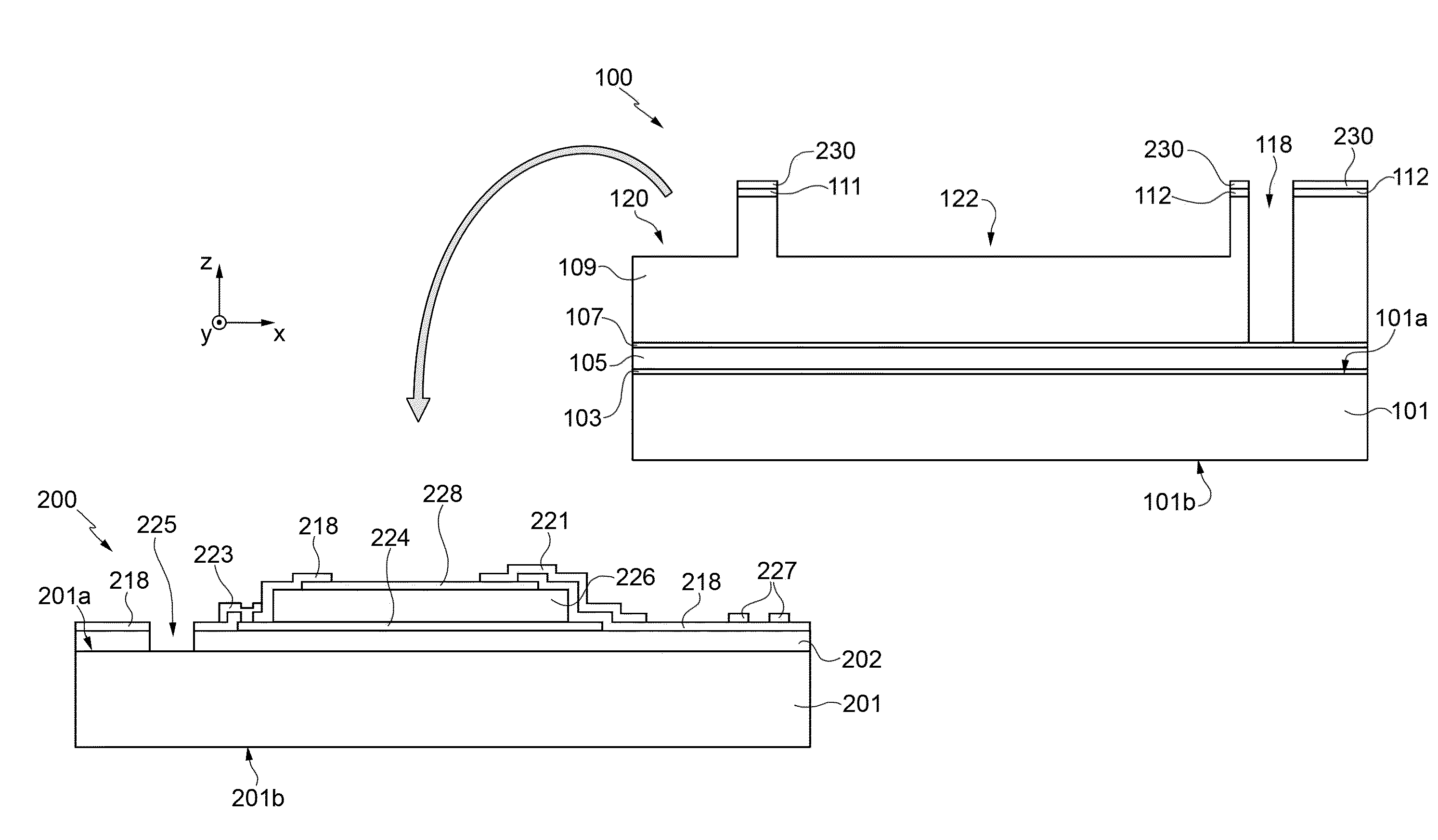 Method for manufacturing a fluid ejection device and fluid ejection device