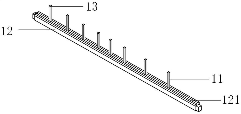 Steel box tied-arch bridge steel structure construction system and method