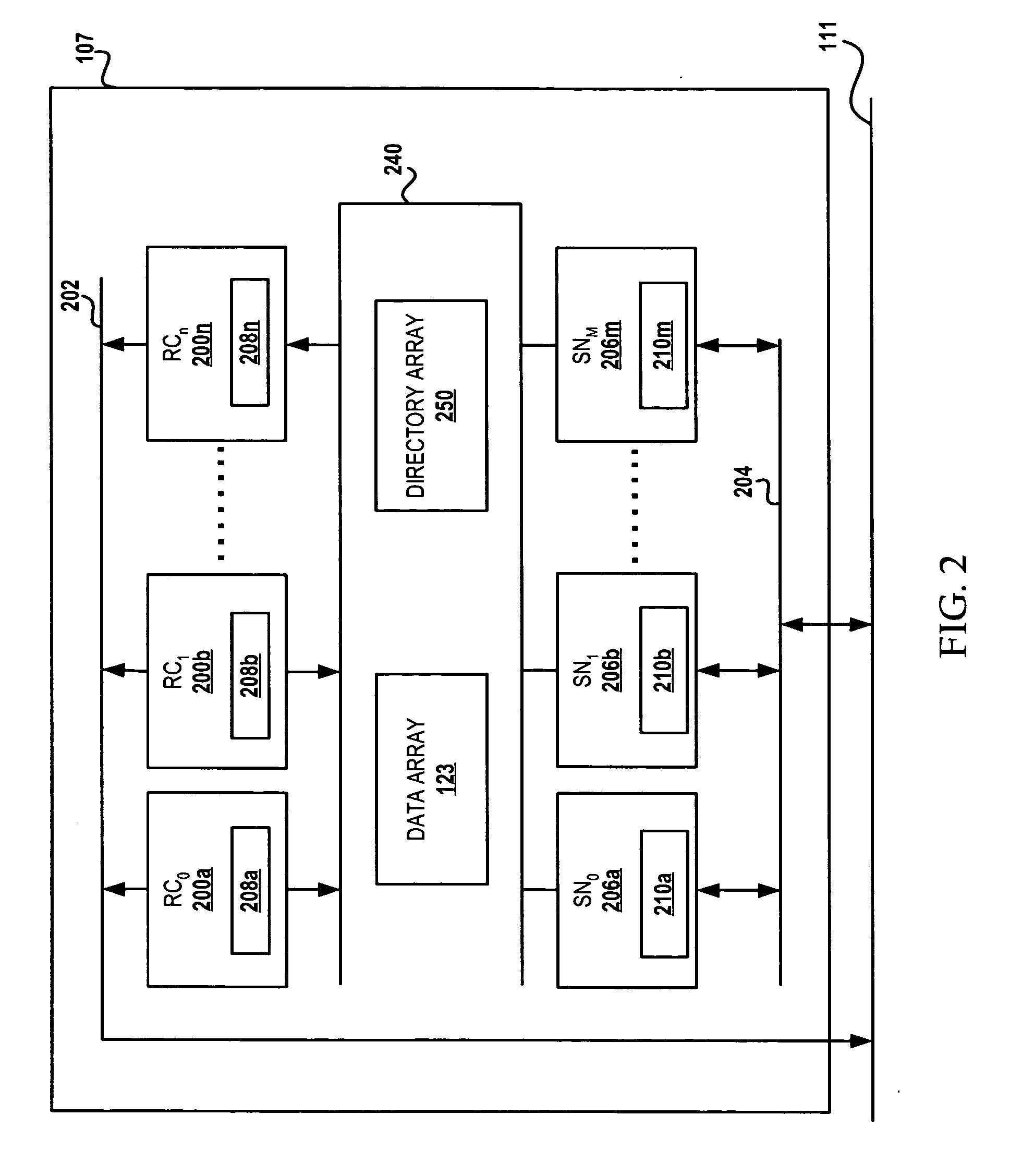 Chained cache coherency states for sequential non-homogeneous access to a cache line with outstanding data response