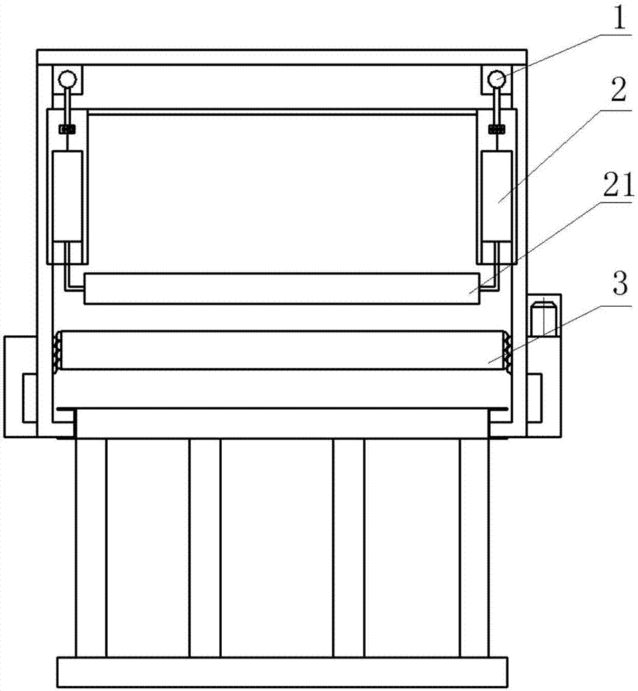 End socket gluing equipment for producing laminated veneer lumber