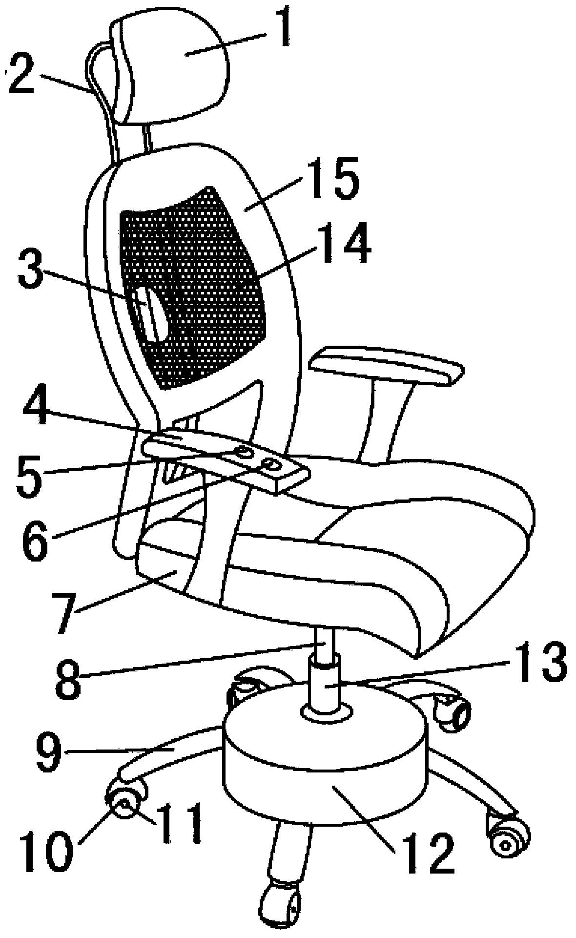 Automatic lifting chair