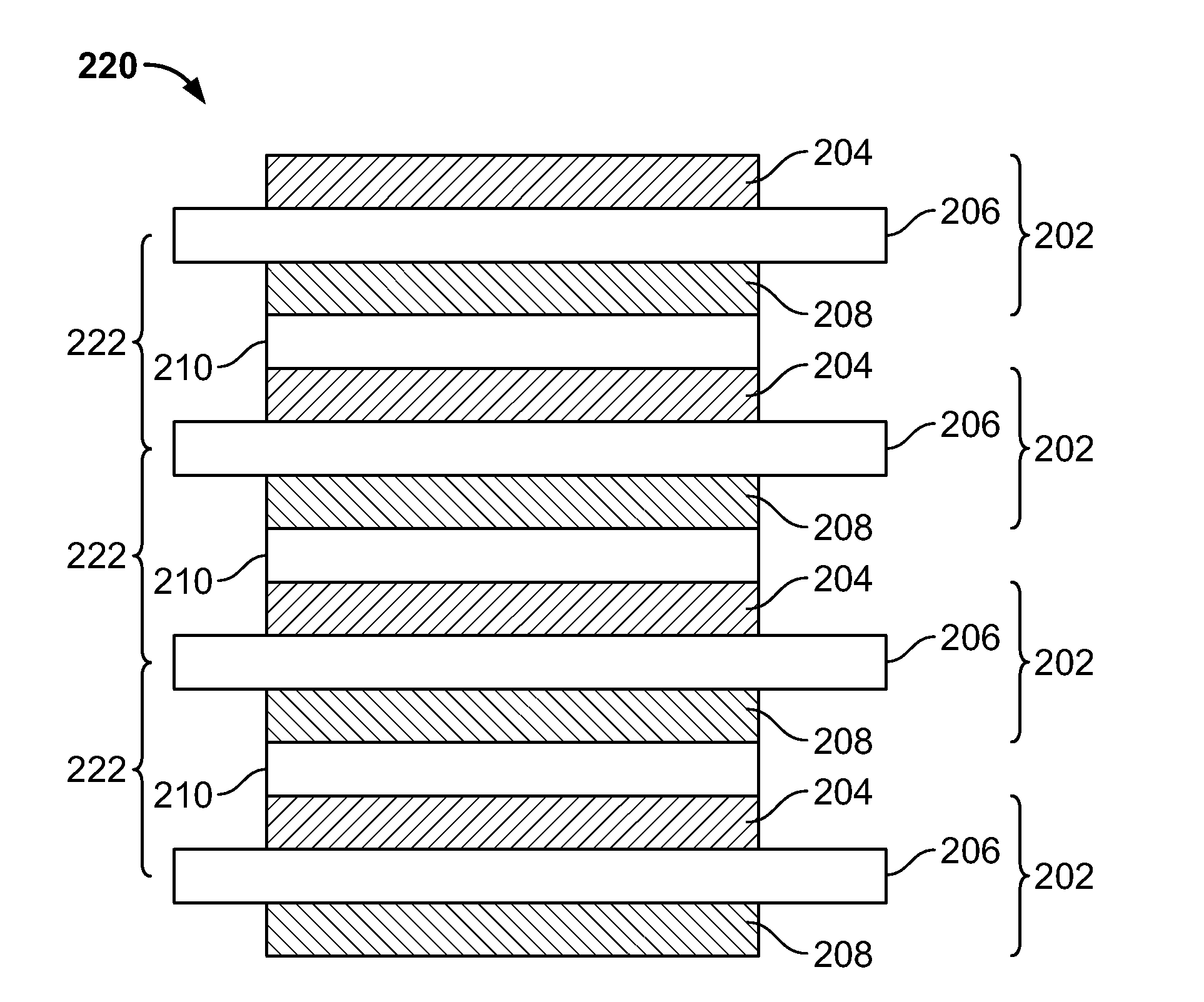Variable volume containment for energy storage devices