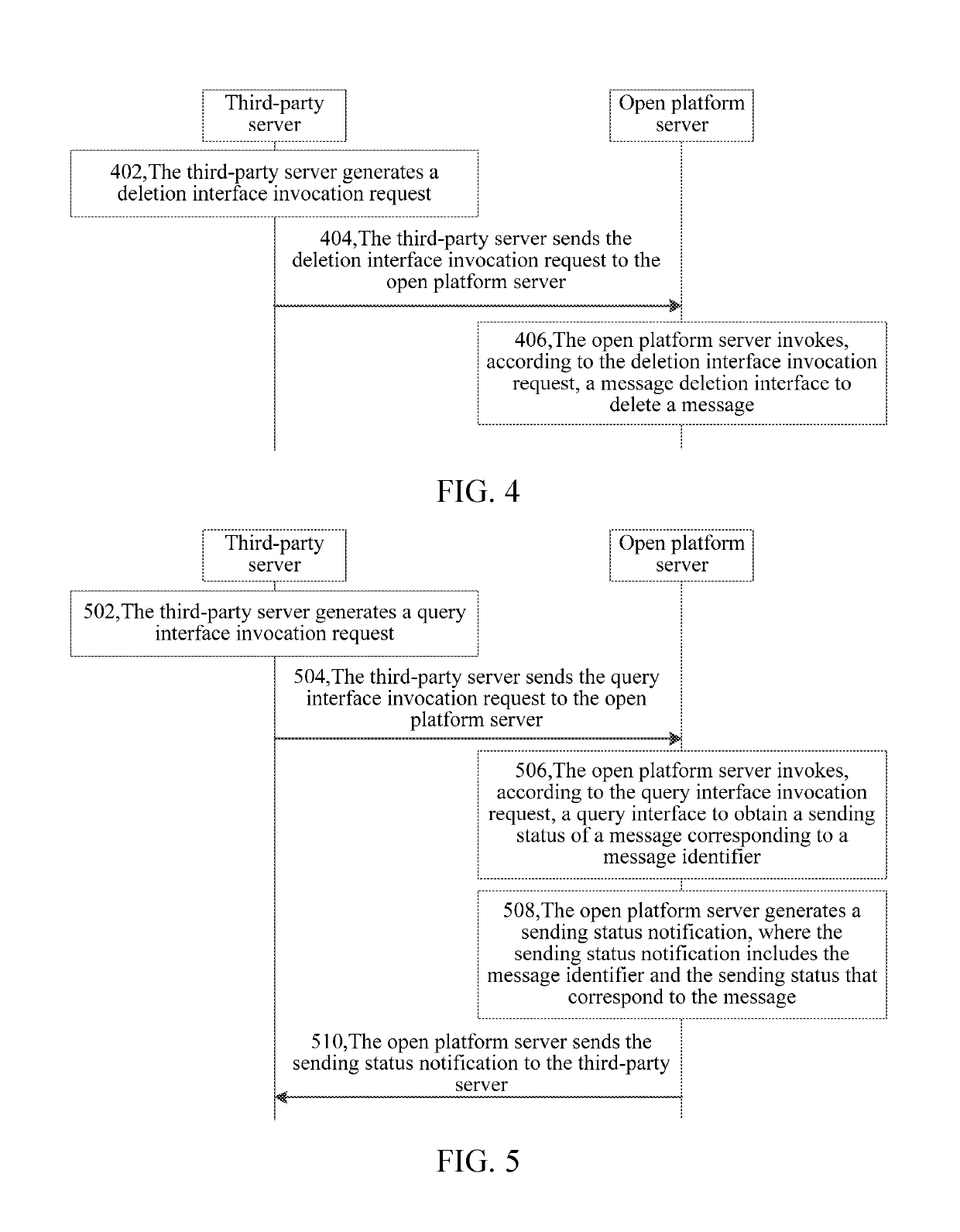 Message sending method, apparatus, and system, and server
