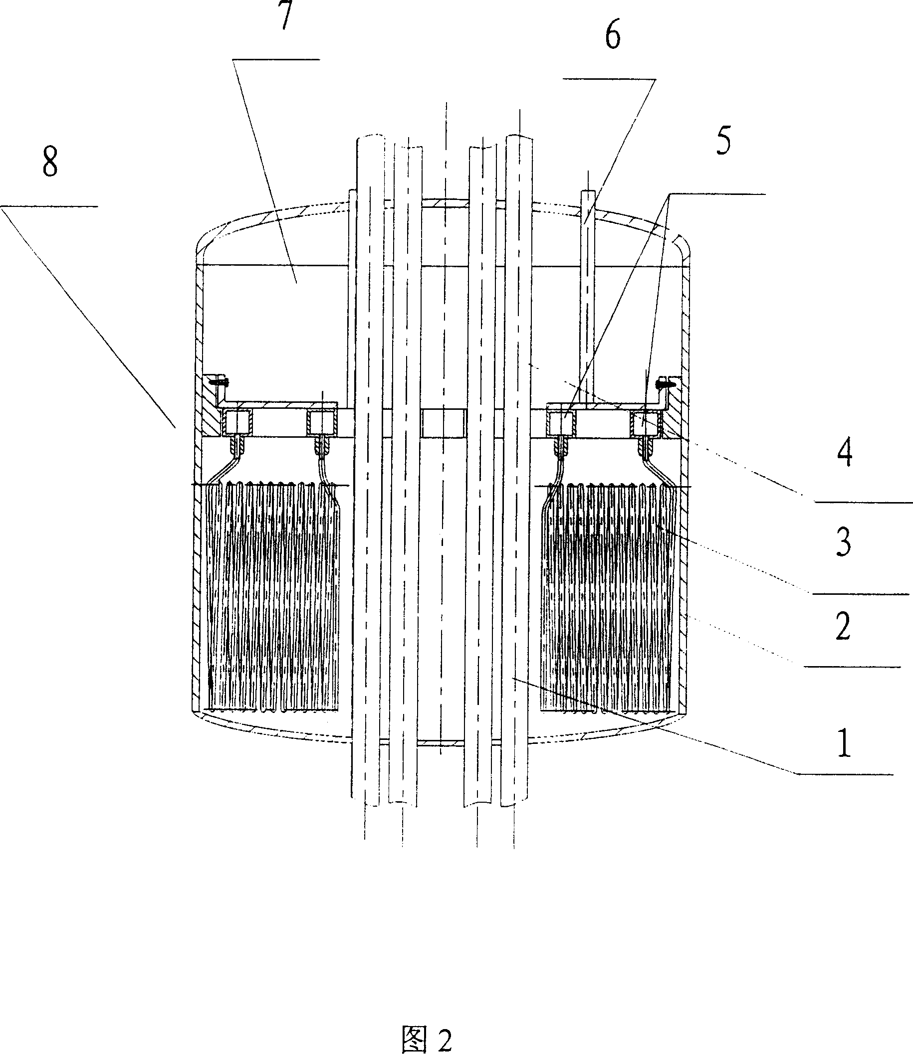 Water boiler solution nuclear reactor having inherent security