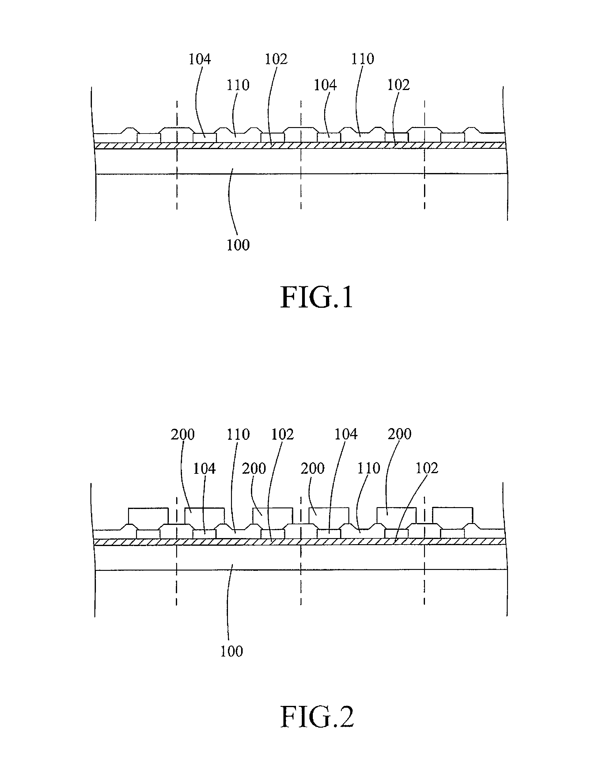 Package structure for integrated circuit device and method of the same