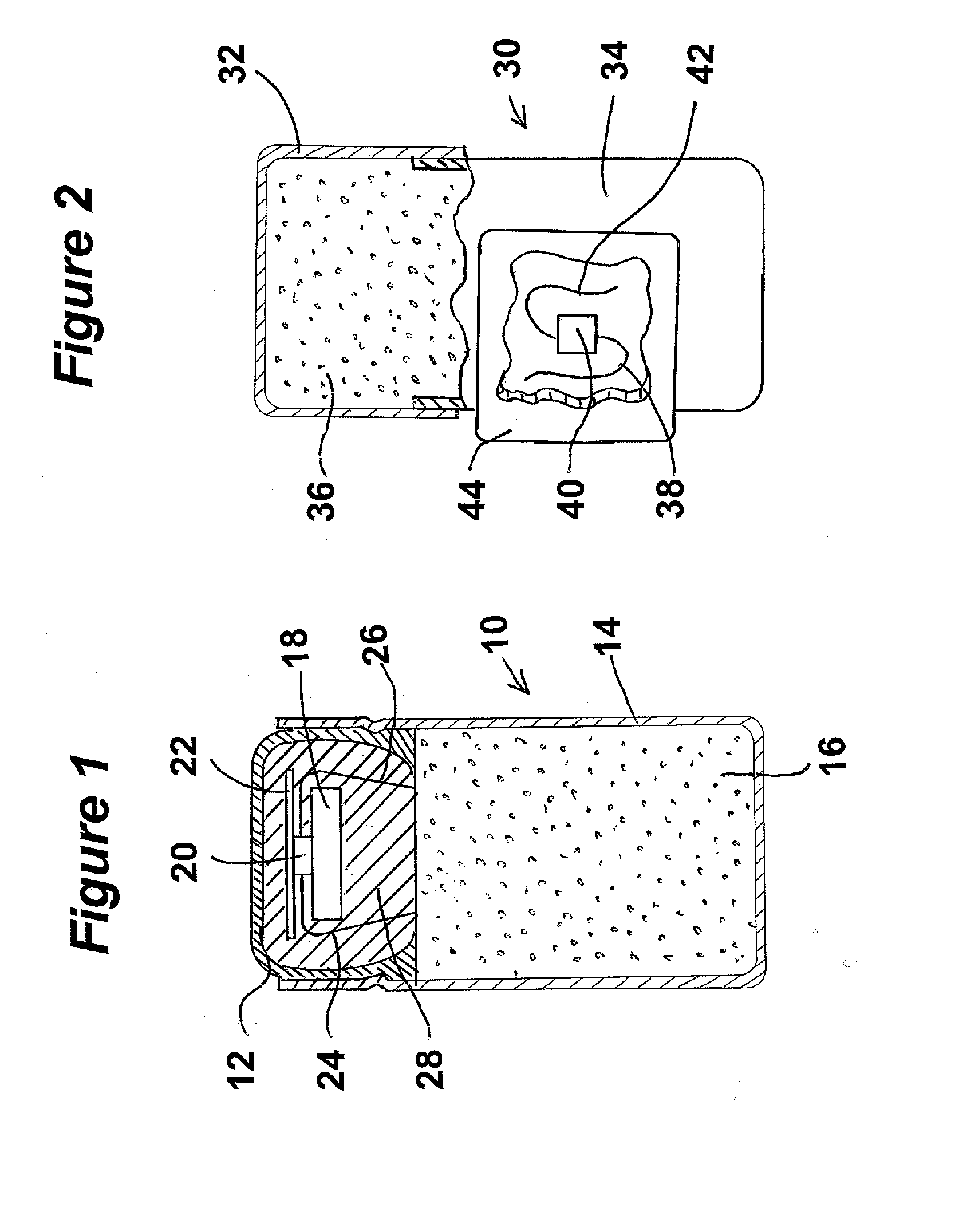 Oral drug capsule component incorporating a communication device