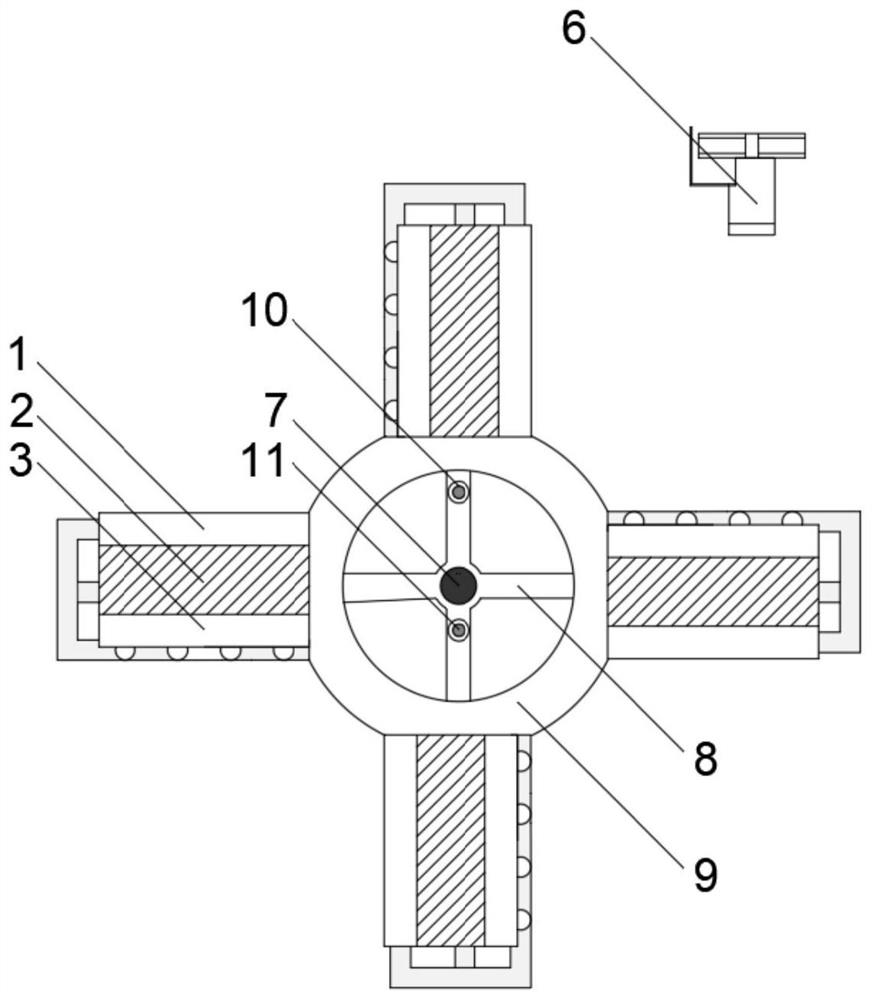 Rainwater energy collection system and method based on triboelectric effect