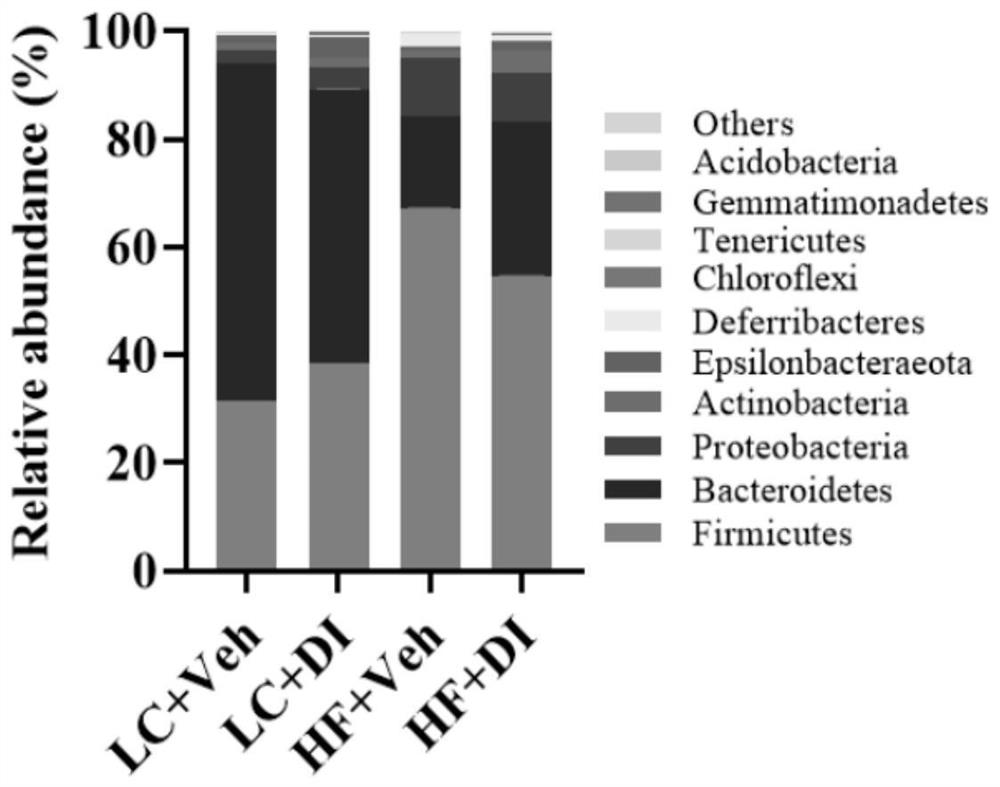 Application of dimethyl itaconate in preparation of medicine for preventing and/or treating obesity-induced intestinal micro ecological disorder