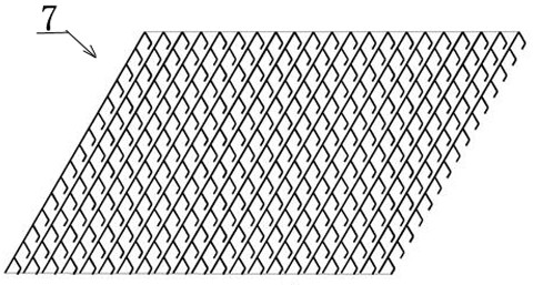 Special-shaped inclined plate filler and inclined plate filler precipitation device