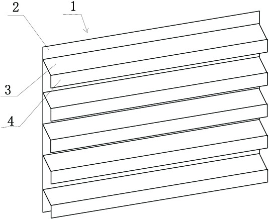 Special-shaped inclined plate filler and inclined plate filler precipitation device