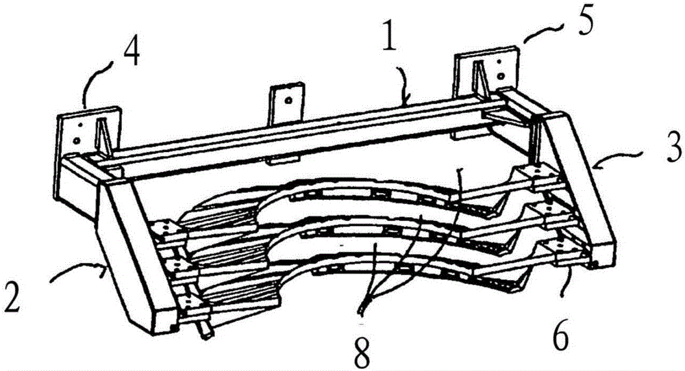 Gutter system for an IS machine