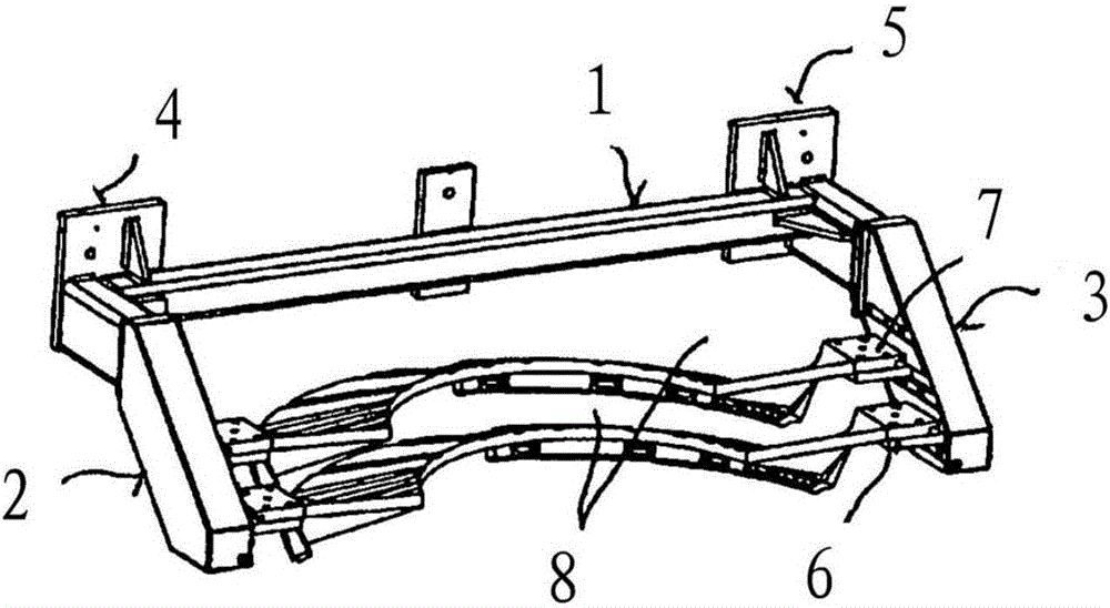 Gutter system for an IS machine