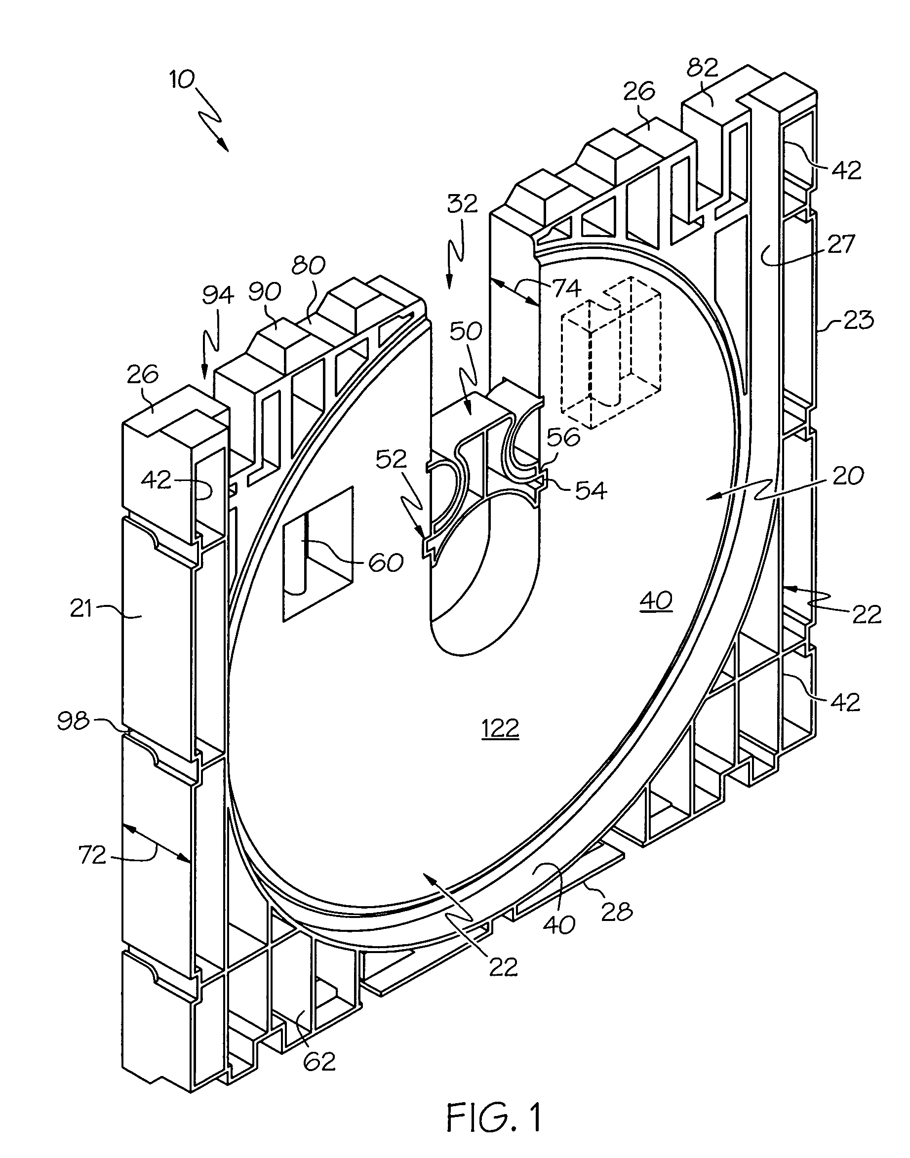 End-board for a core-wound roll product packaging system
