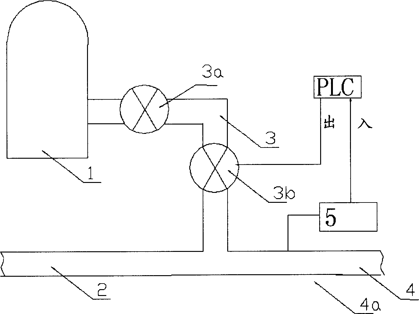 Process for stabilizing glass pool furnace by regulating gas heat value and method for smelting glass