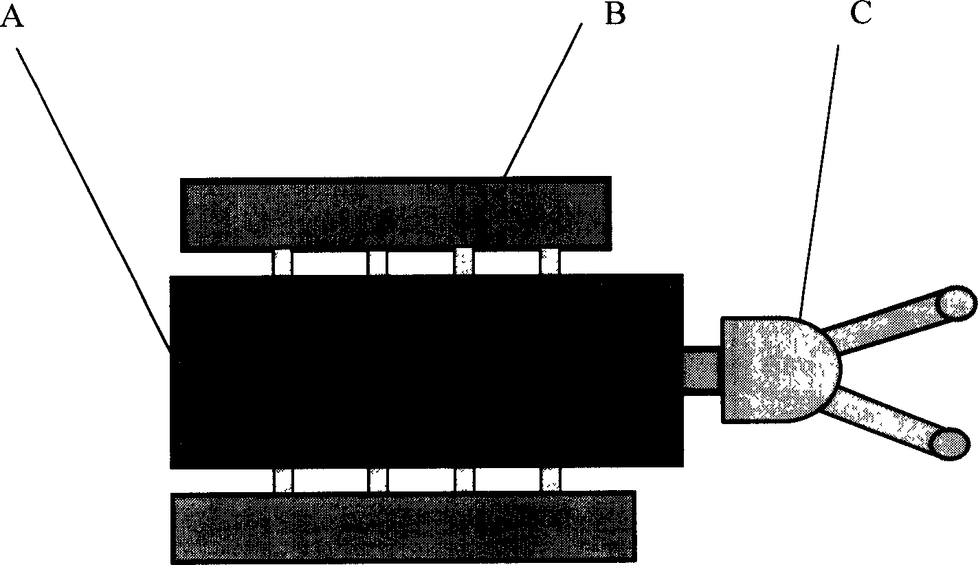 Process for stabilizing glass pool furnace by regulating gas heat value and method for smelting glass