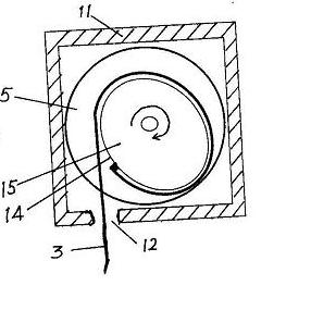 Accelerator pedal system with tension trigger switch for correcting wrong use of accelerator as brake