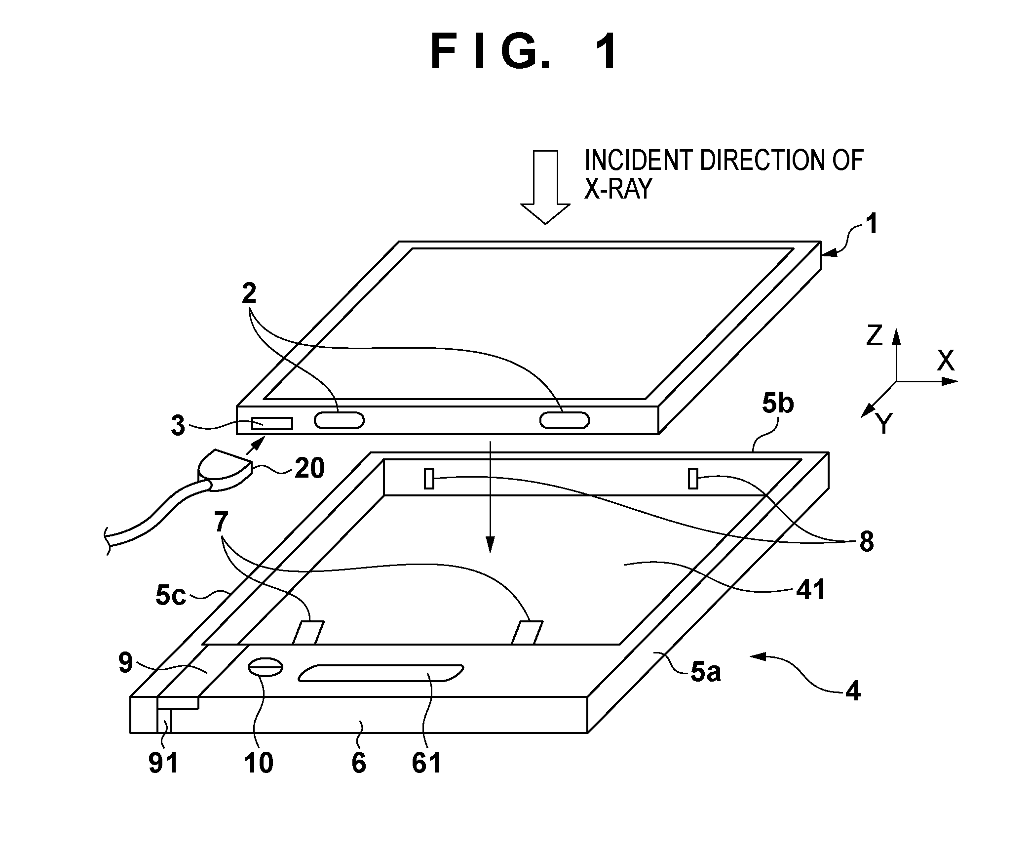 Radiation cassette carrier and portable radiation imaging apparatus