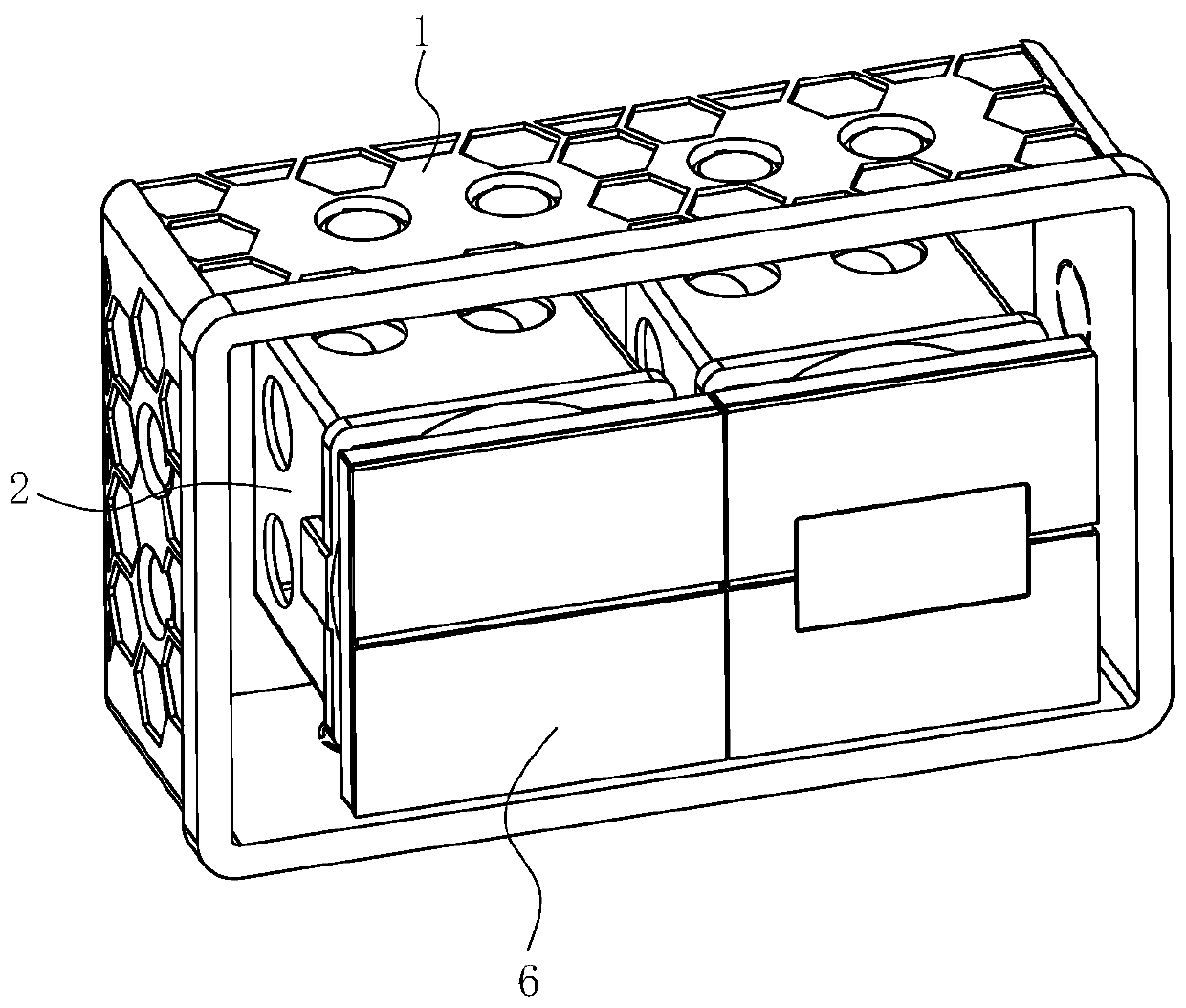 Panel switch installation structure, panel switch and installation method of panel switch