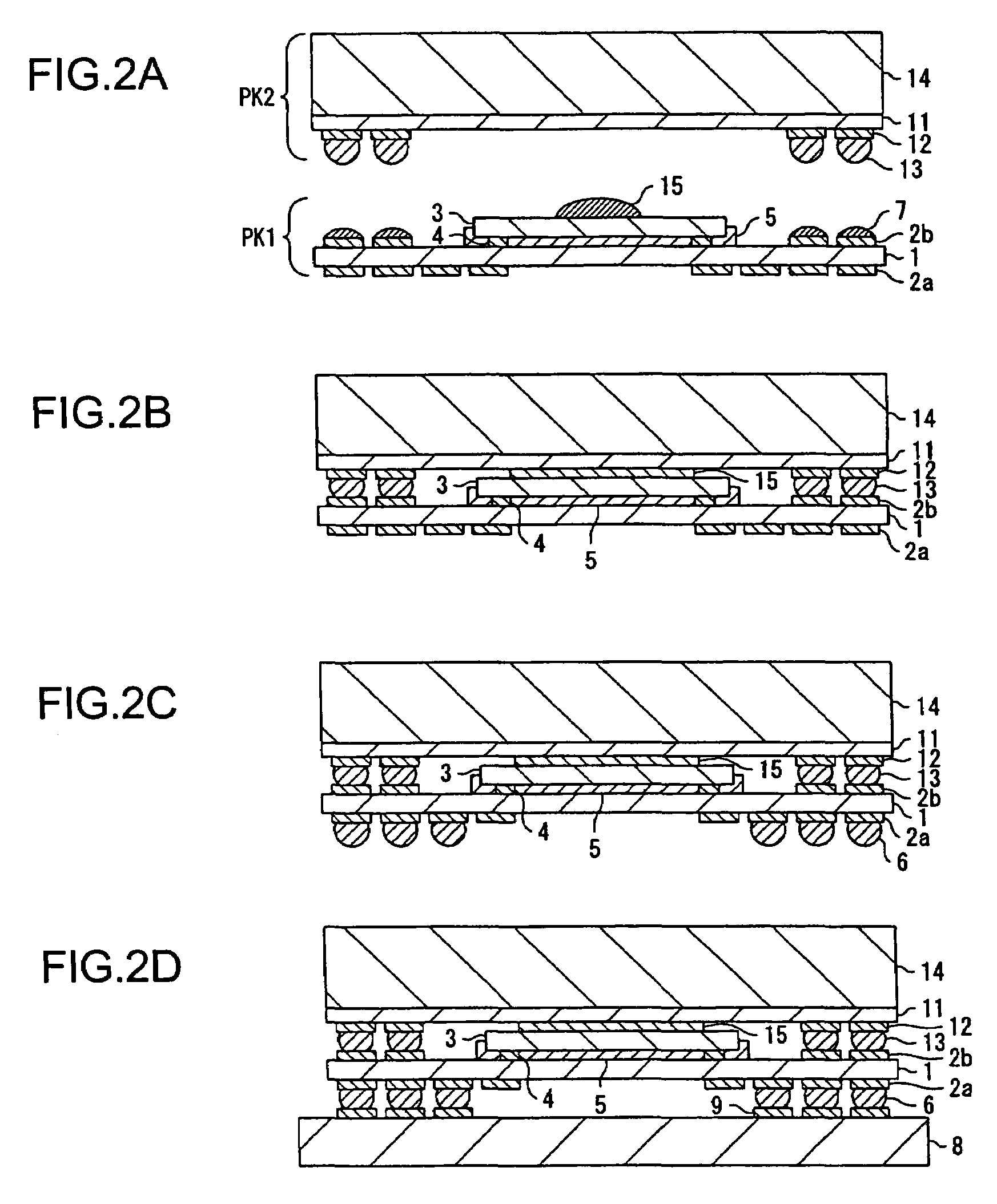 Method of manufacturing semiconductor device and method of manufacturing electronics device