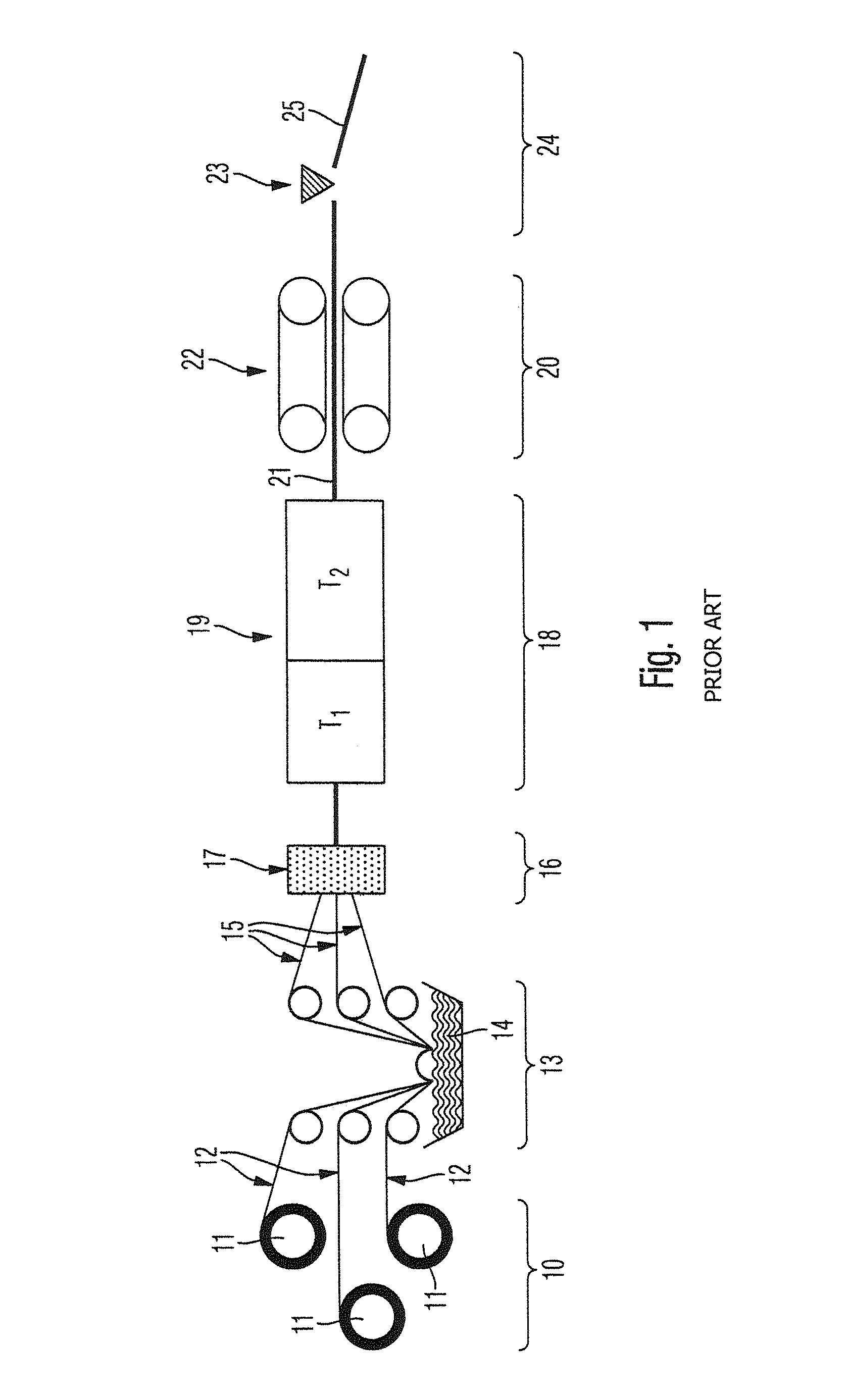 Process for producing components