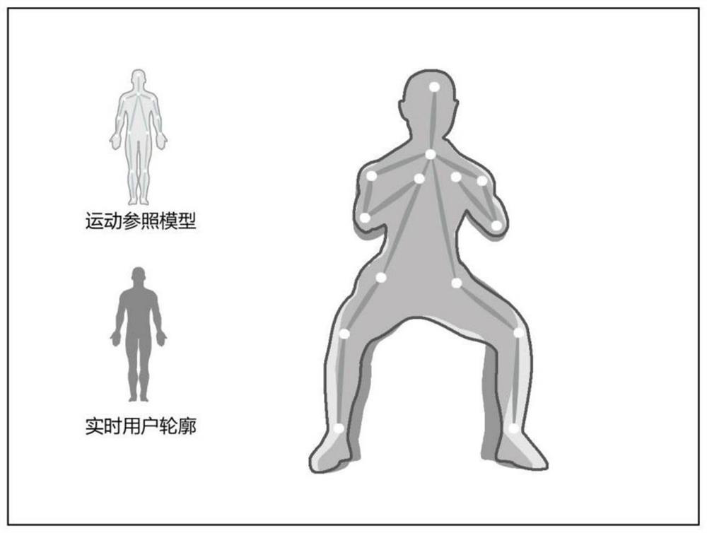 Home exercise guiding and identifying system and method for chronic pain