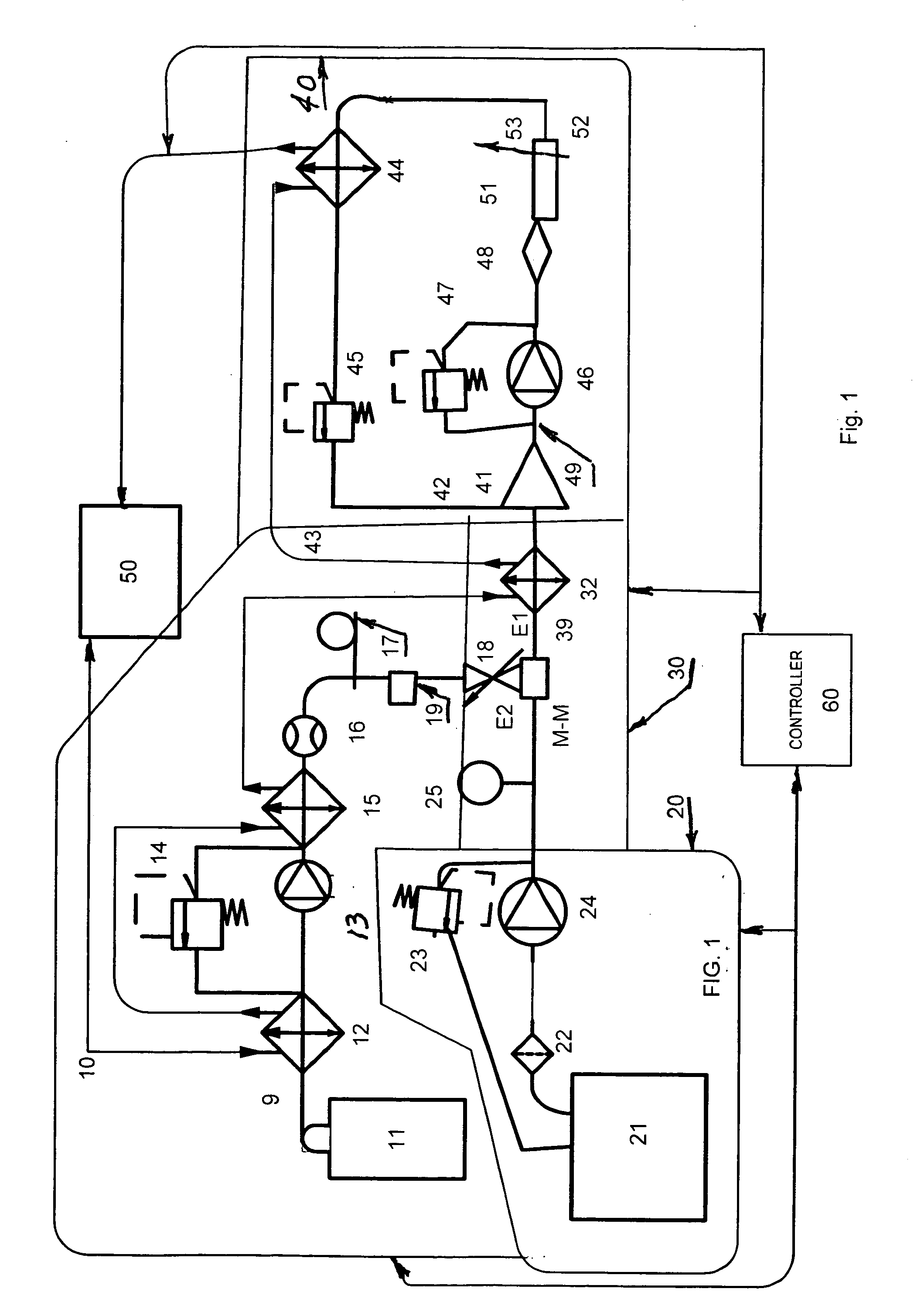 Fuel system and method for burning liquid ammonia in engines and boilers
