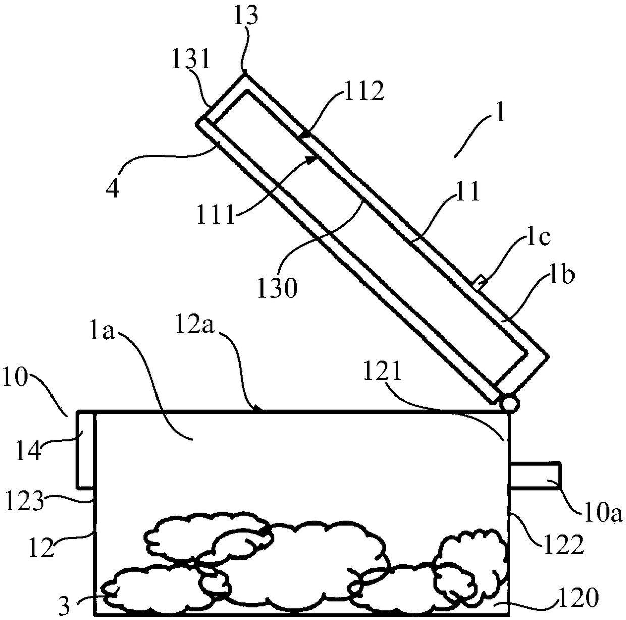 Domestic appliance, storage system and storage unit