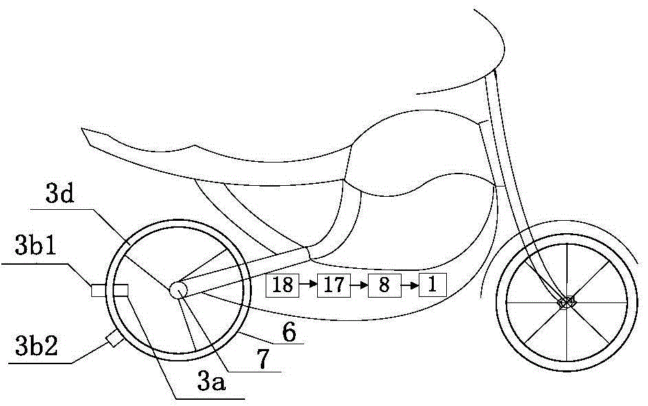 Extended-range electric bicycle and driving, braking and electric energy supplementing method thereof