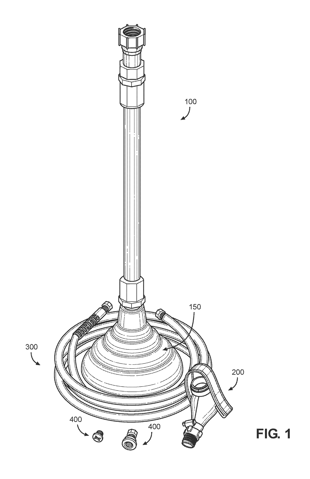 Water-aided Plunger Assembly