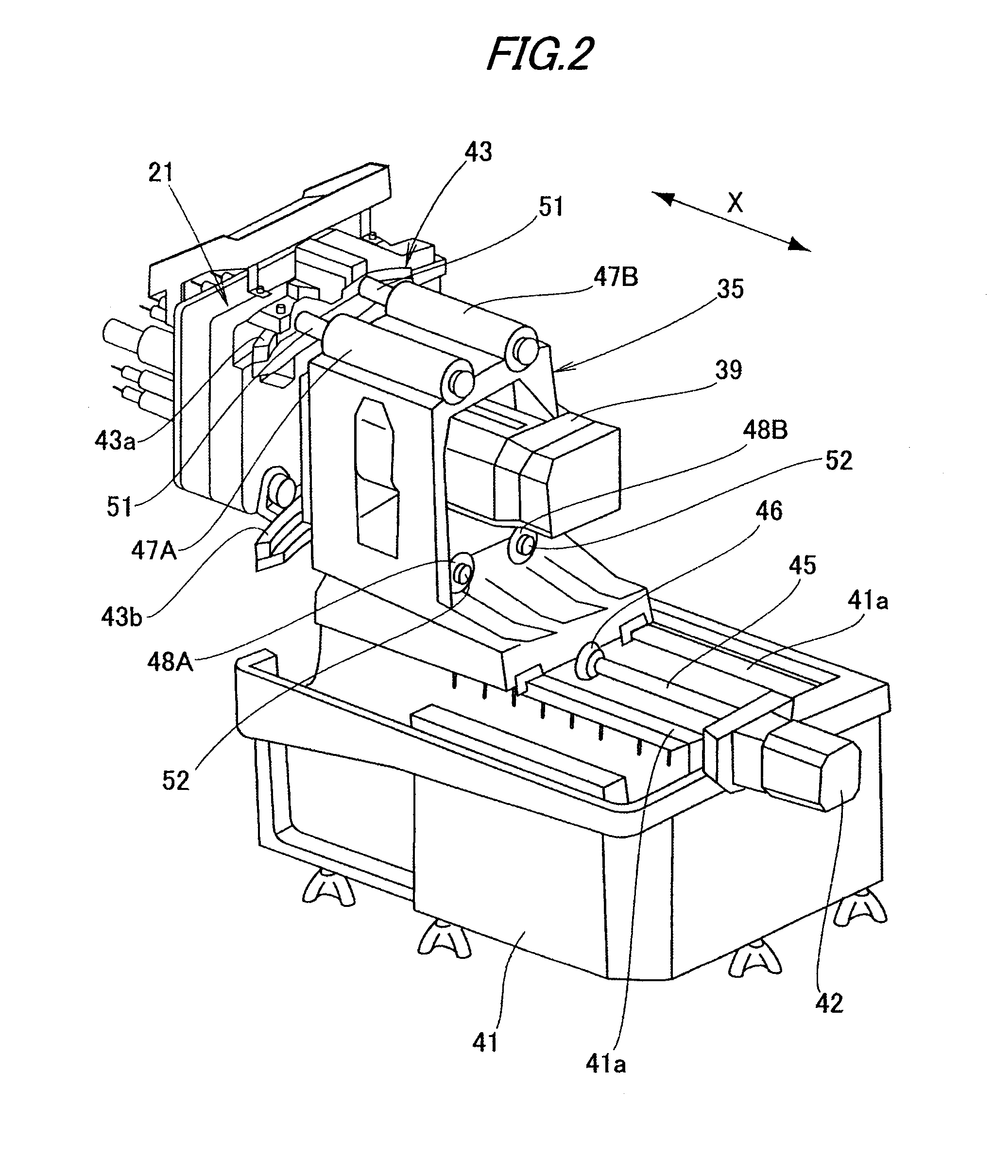 Multi-spindle head exchangeable machine tool