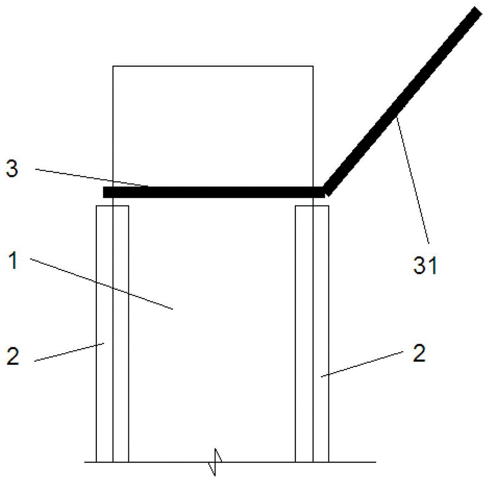 A vibrating collar pile pulling device and its application method