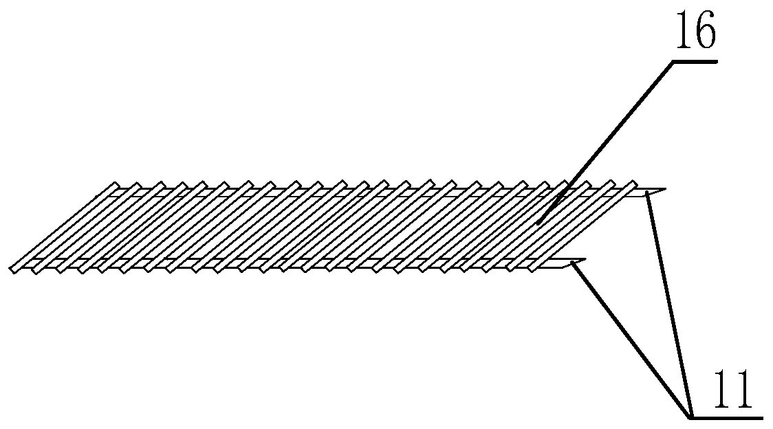 Railway ballast bed rock ballast recovery device