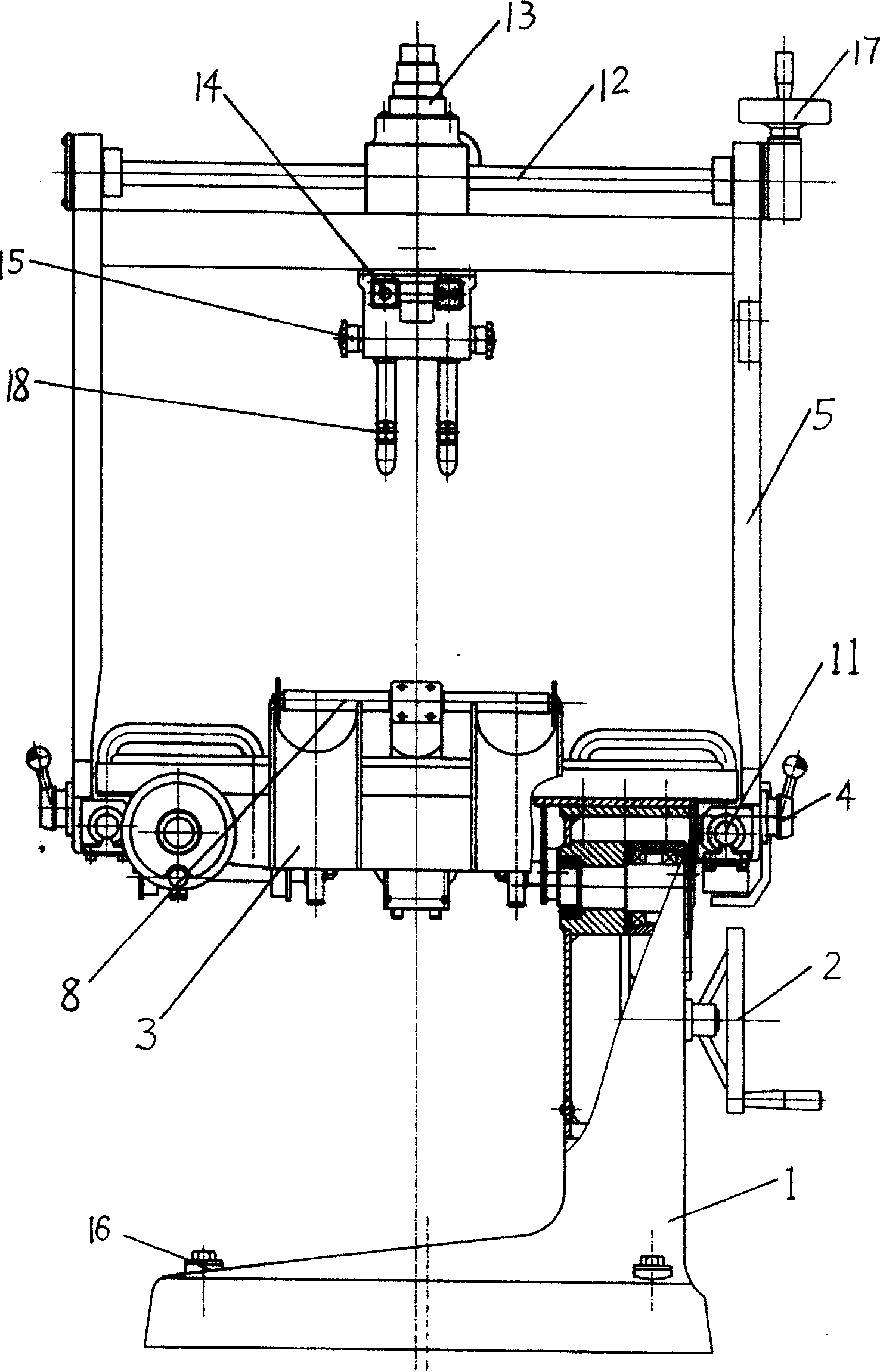 Vertebral column restoration bed