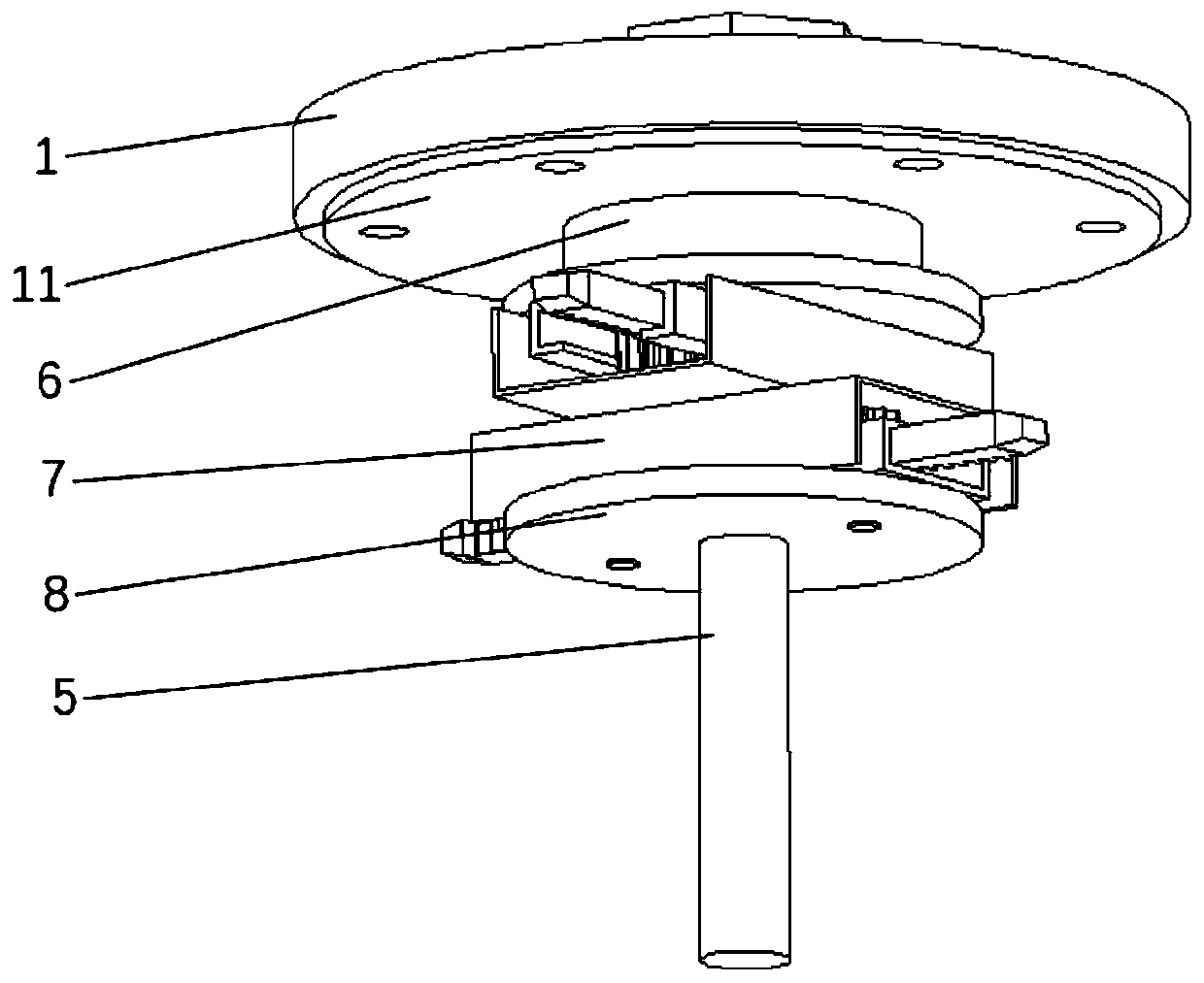 Reinforcing and sealing device of mine opening for blasting inside mine