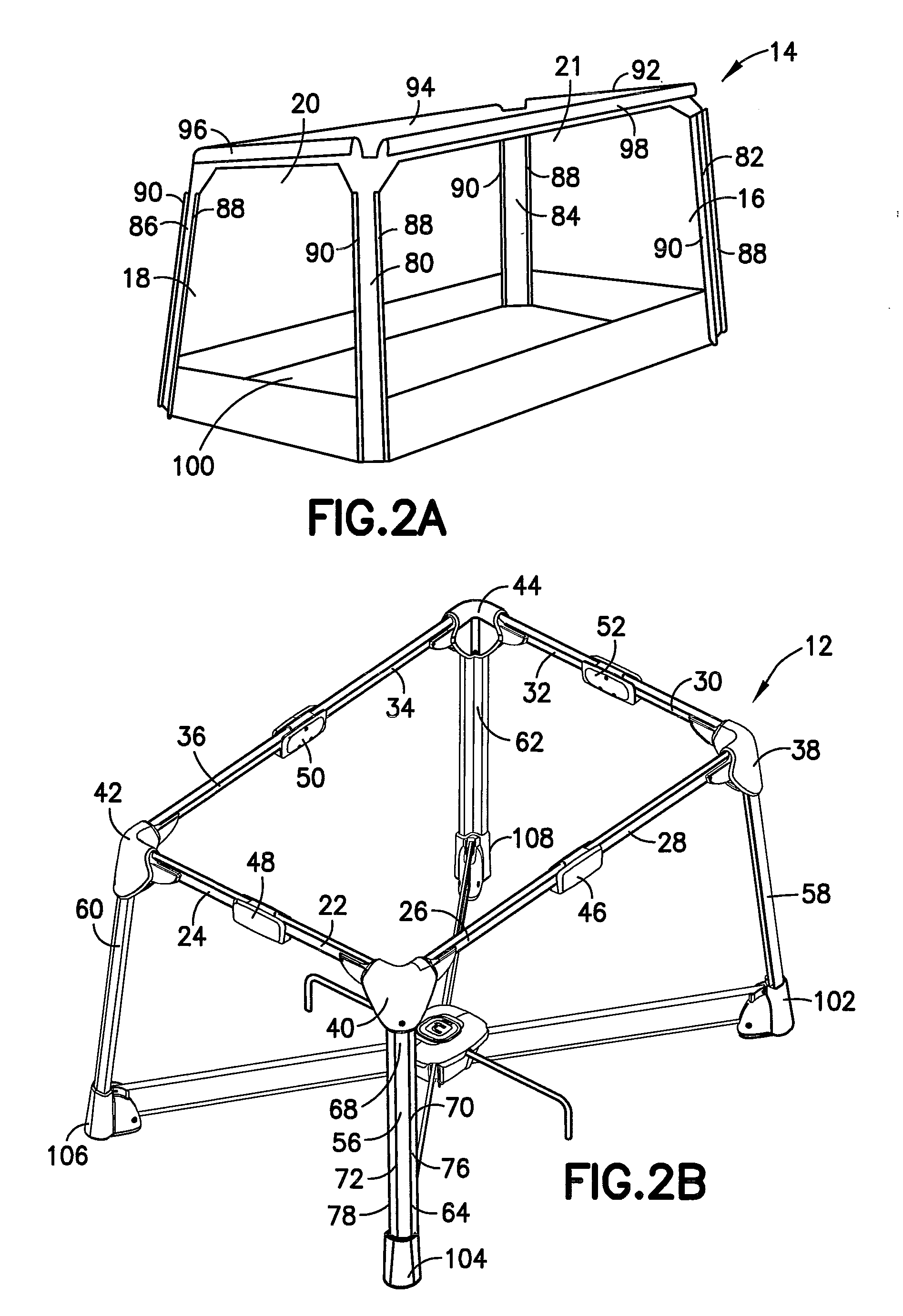 Foldable Play Yard Apparatus Including a Clamp and a Method of Attaching a Flexible Sheet to the Clamp
