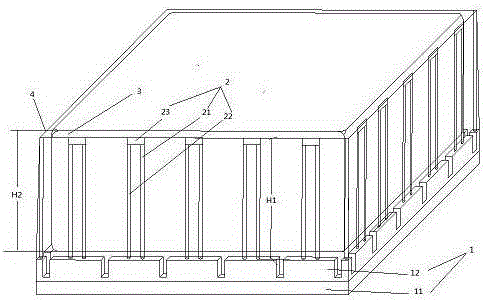 Fixing device used for silicon ingot grinding and cutting