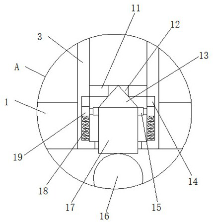 Vacuum suppression device of secondary water supply equipment