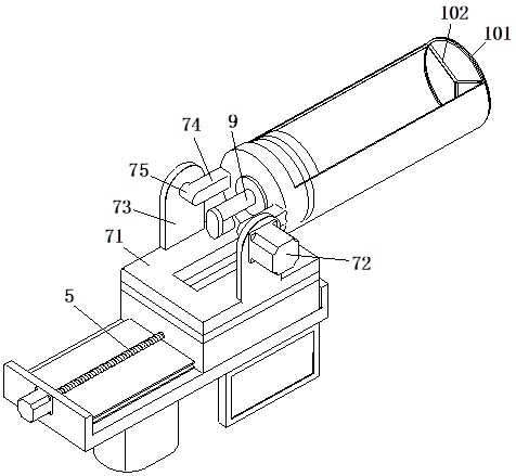 Silage density measuring device