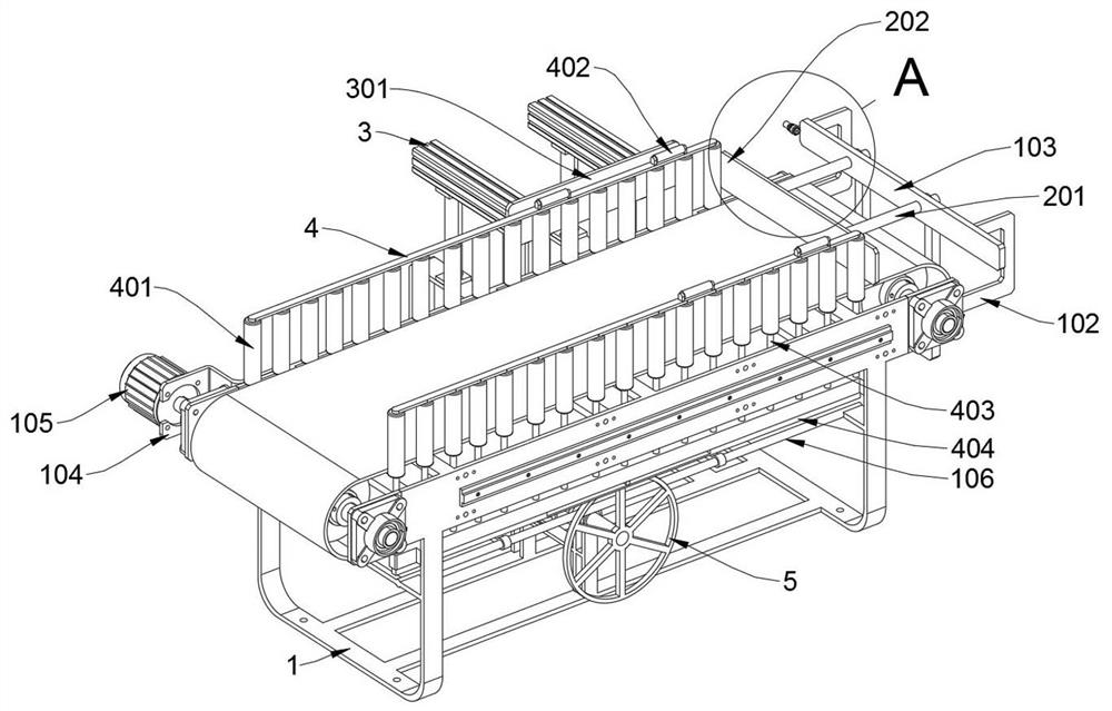 Waterproof roll film packaging equipment with film roll positioning mechanism