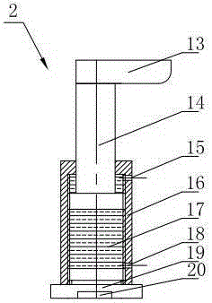 Universal flexible clamp and using method thereof