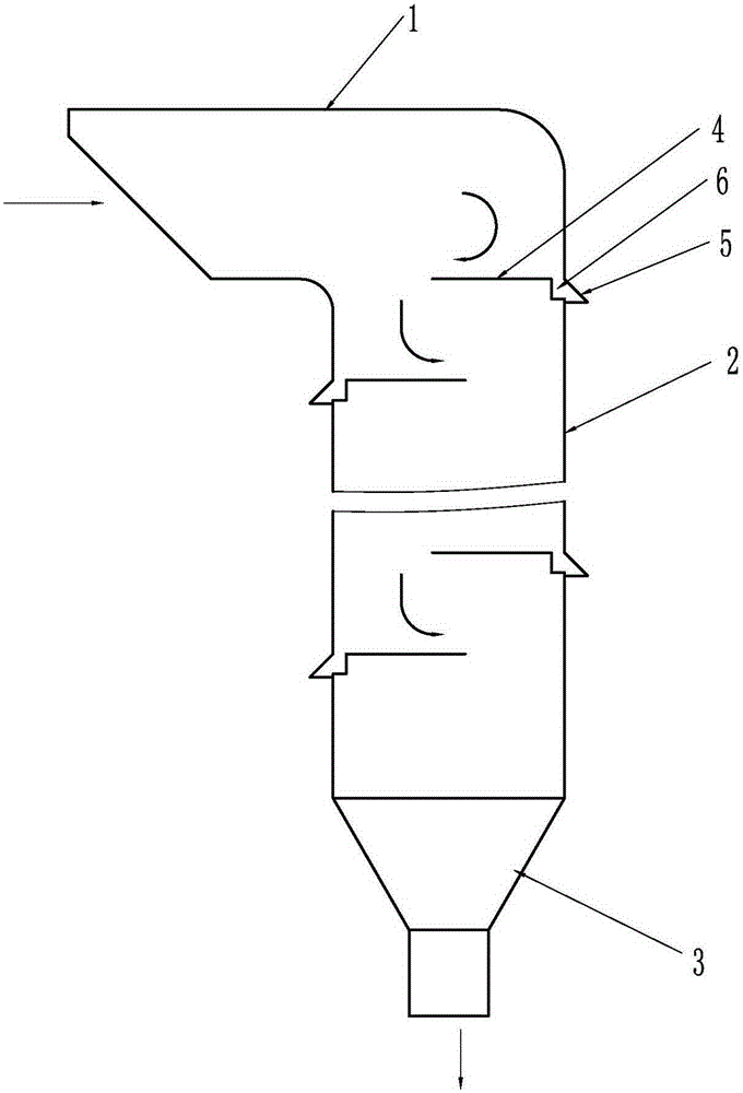 Circling type inlet air pre-filtering device