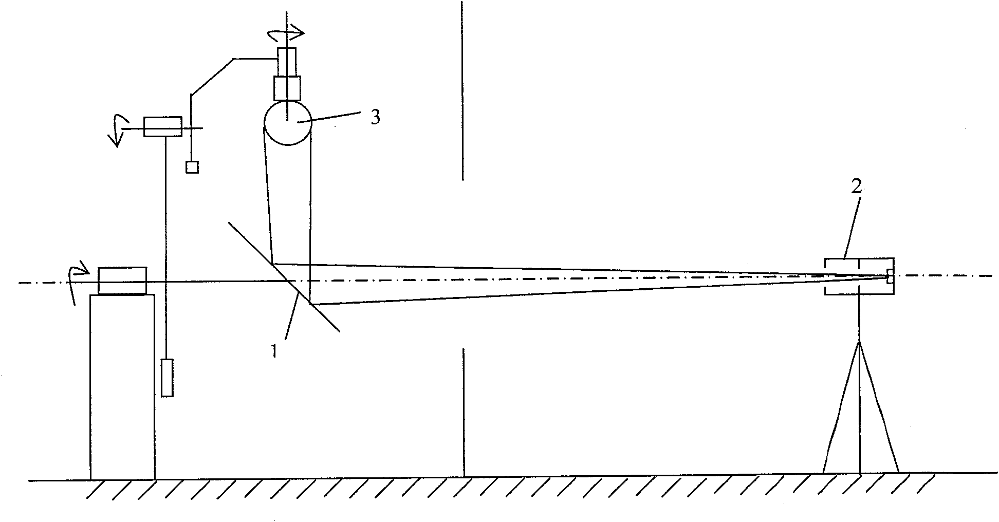 Distribution photometer with tracing reflectors