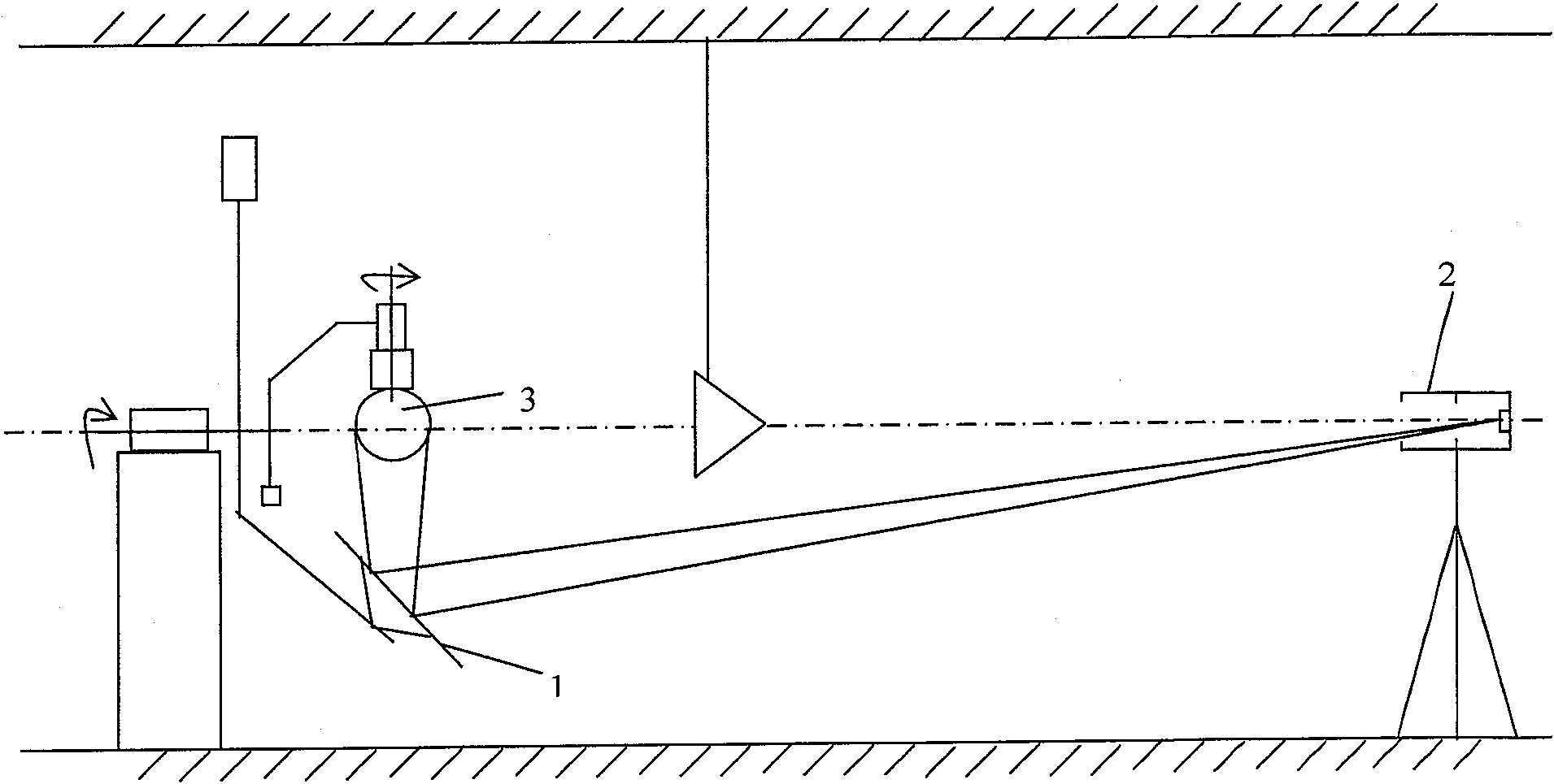 Distribution photometer with tracing reflectors