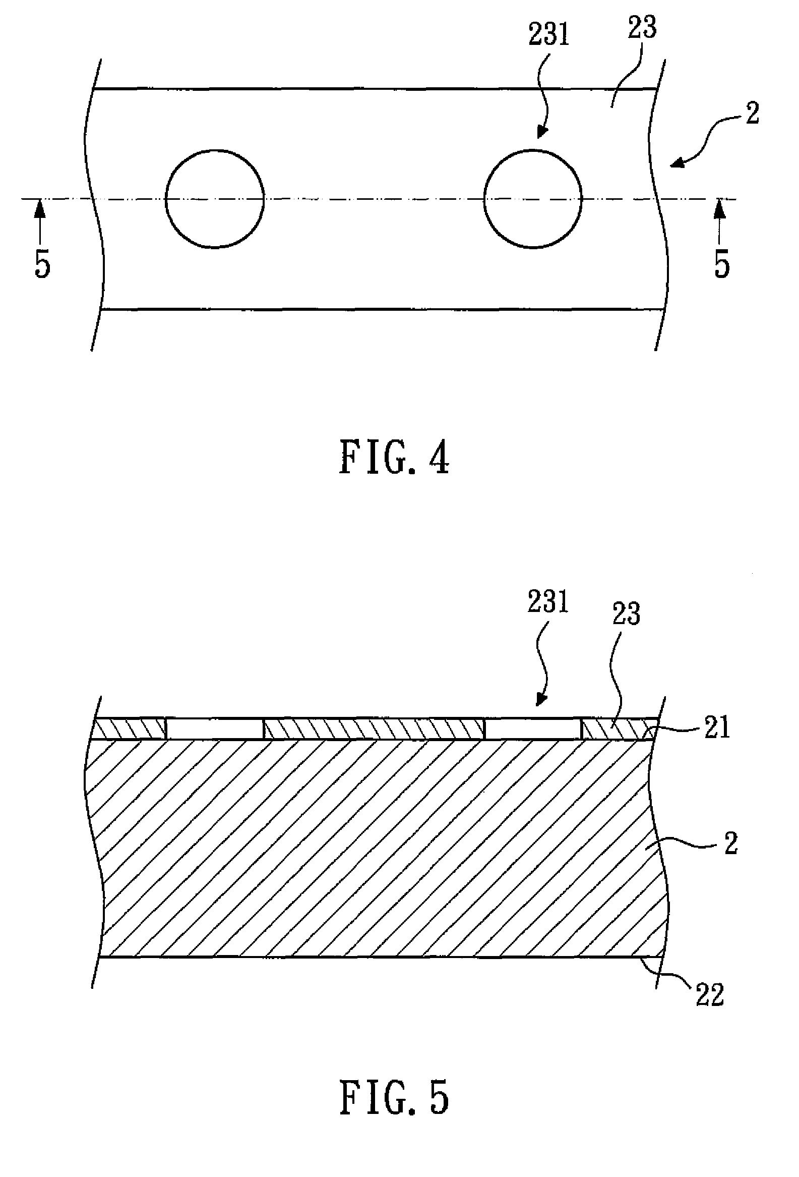 Method for forming vias in a substrate