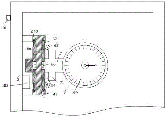 Conveniently-maintained electrical cabinet apparatus equipped with instrument panel